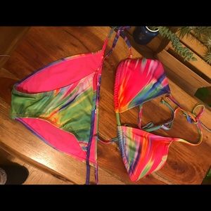 NWOT Tie-Dye Bikini